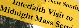 Interfaith Visit to Midnight Mass: A Night of Reflection and Unity